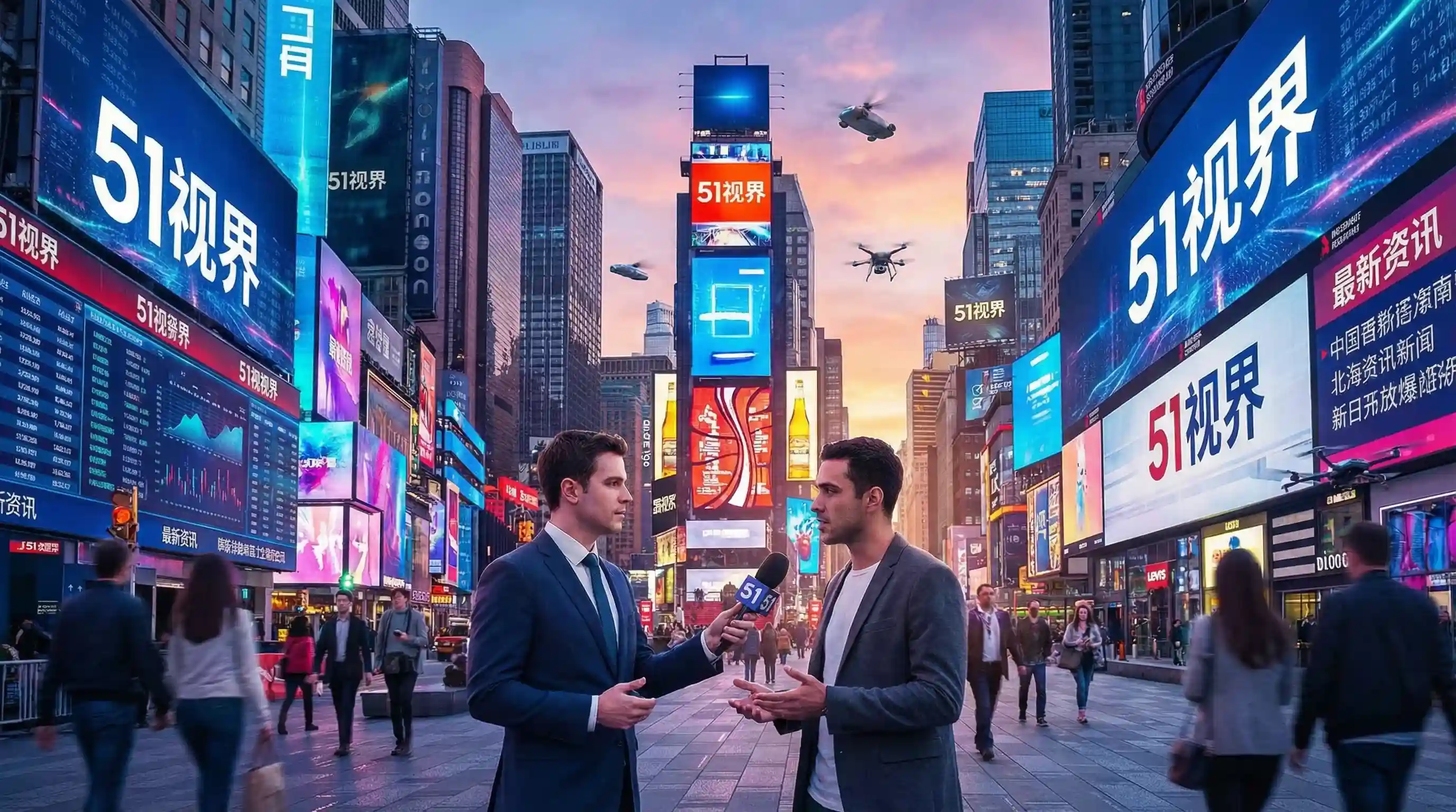 城市街头采访现场 - 51短视频-高清视频|视频资源 民生报道